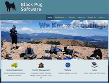 Tablet Screenshot of blackpugsoftware.com